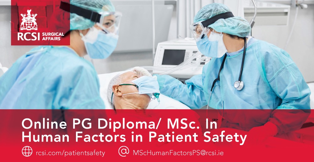 Masters - Module 1 - Online PG Diploma in Human Factors in Patient Safety