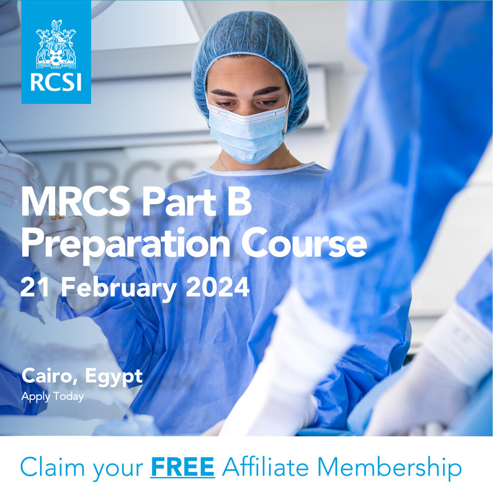 Register today - MRCS Part B Prep Course - February 2024