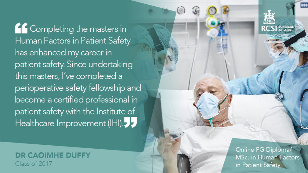 Masters - Online PG Diploma/MSc in Human Factors in Patient Safety ...