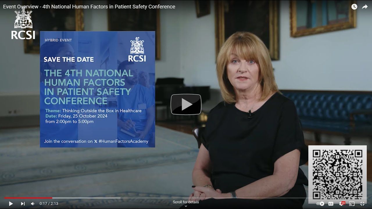 Event Overview - 4th National Human Factors in Patient Safety Conference