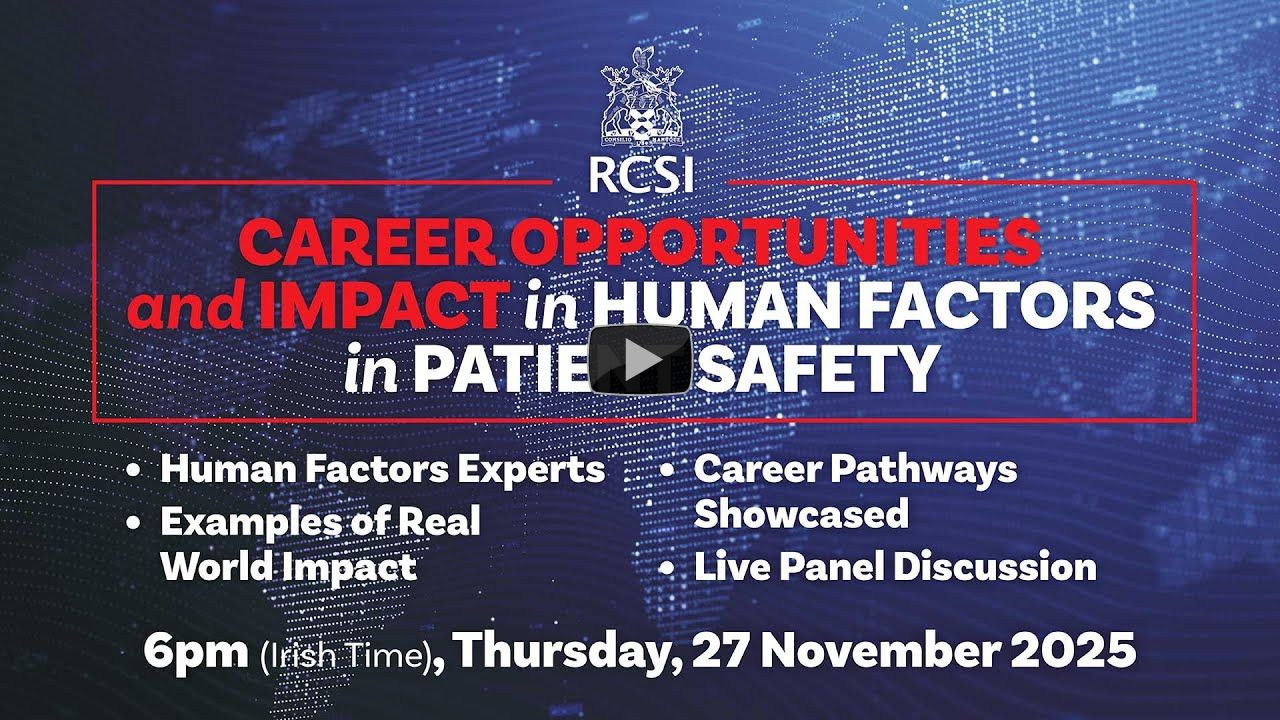 Career Opportunities and Impact in Human Factors in Patient Safety