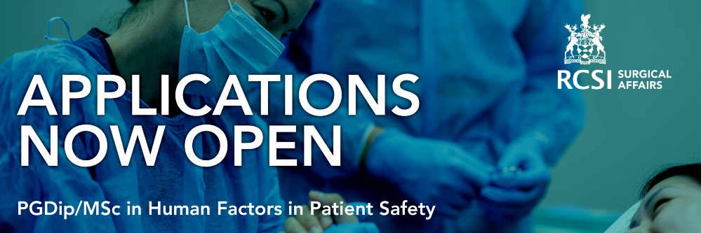 Masters - Online PG Diploma/MSc in Human Factors in Patient Safety ...